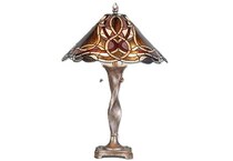 colr pink table lamp   