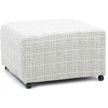 Hickory Homestead Cocktail Ottoman in Berber