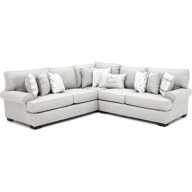 Hickory Homestead 2-Pc. Sectional in Rafita