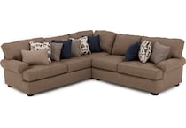 cord brown sta fab sectional pieces zpkg  