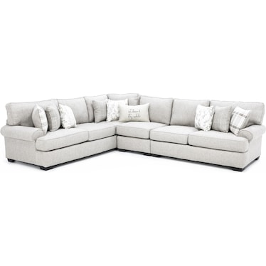Hickory Homestead 3-Pc. Sectional in Rafita