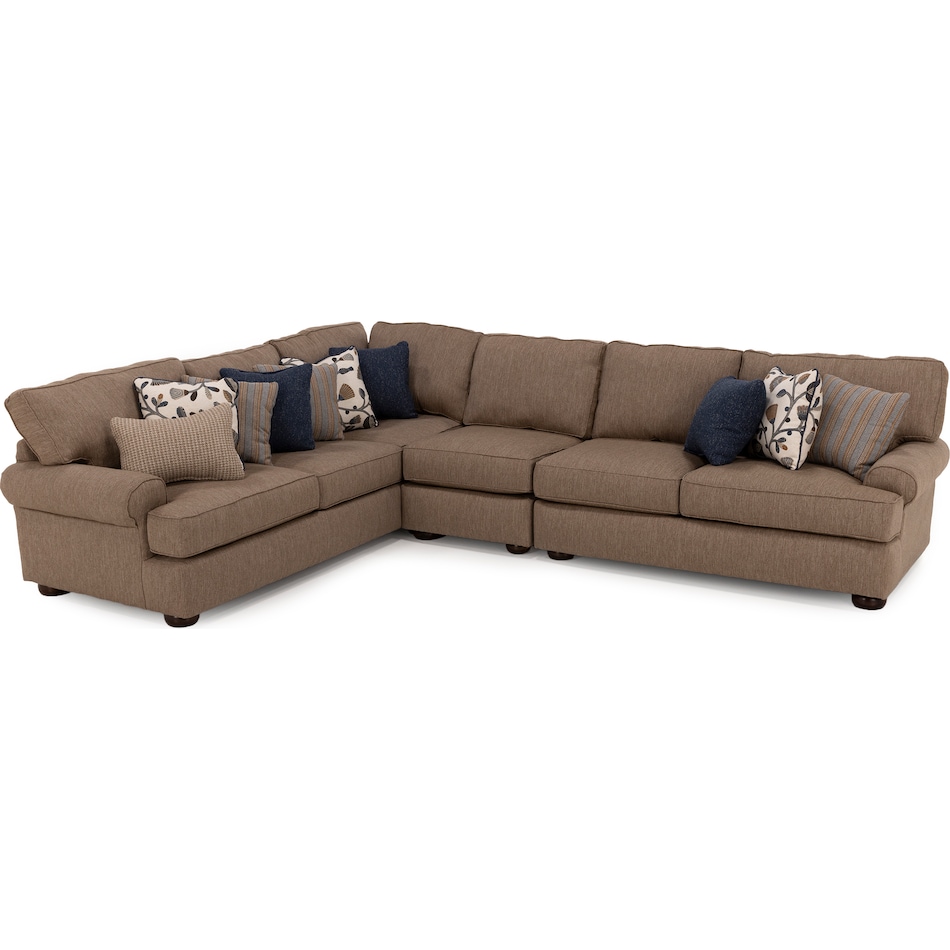 cord brown sta fab sectional pieces pkg  