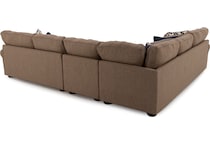 cord brown sta fab sectional pieces pkg  