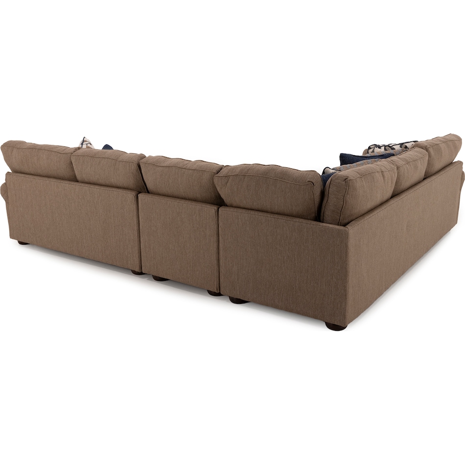 cord brown sta fab sectional pieces pkg  