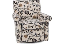 cord rosebell tapestry swivel chair z  