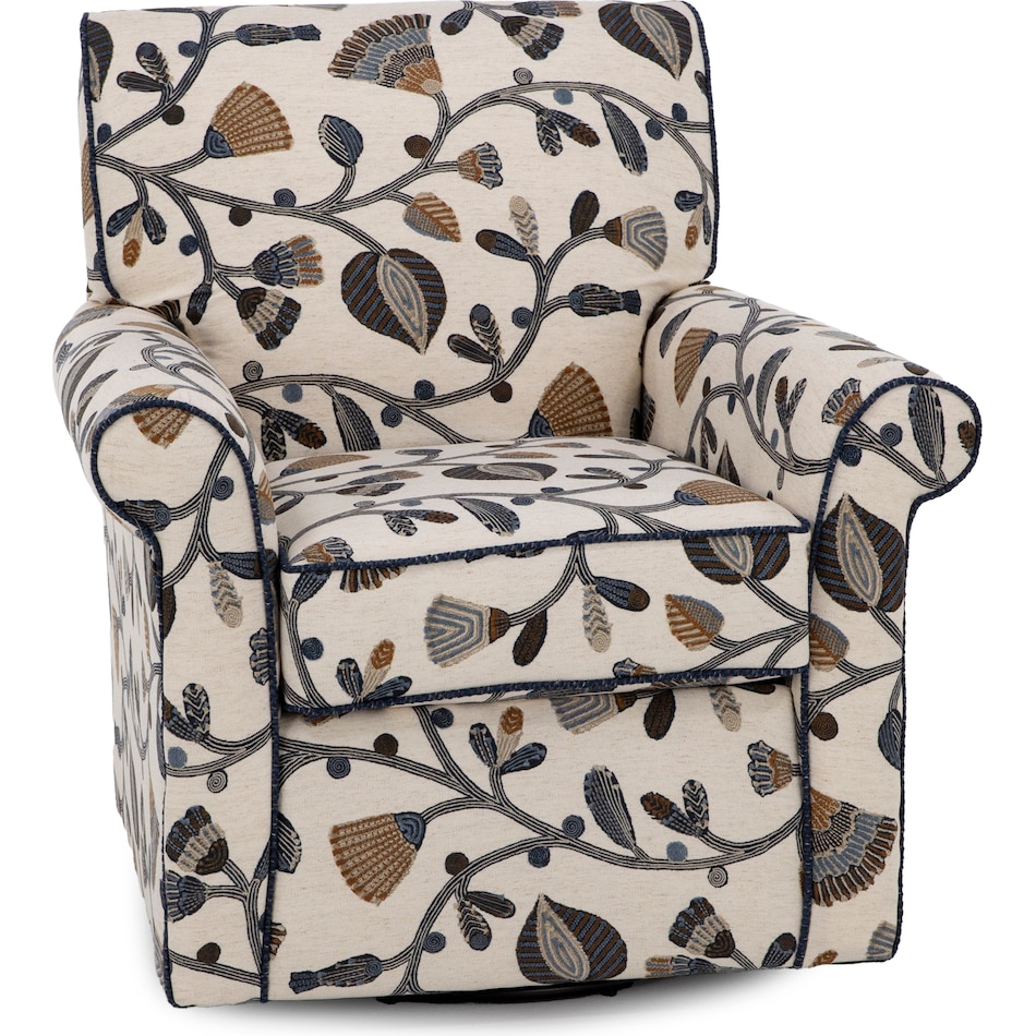 cord rosebell tapestry swivel chair z  