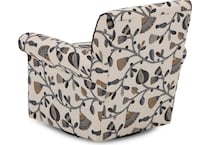 cord rosebell tapestry swivel chair z  