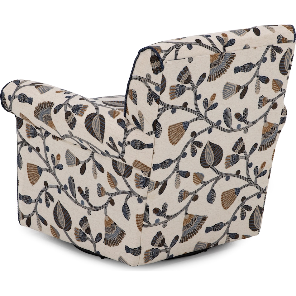 cord rosebell tapestry swivel chair z  
