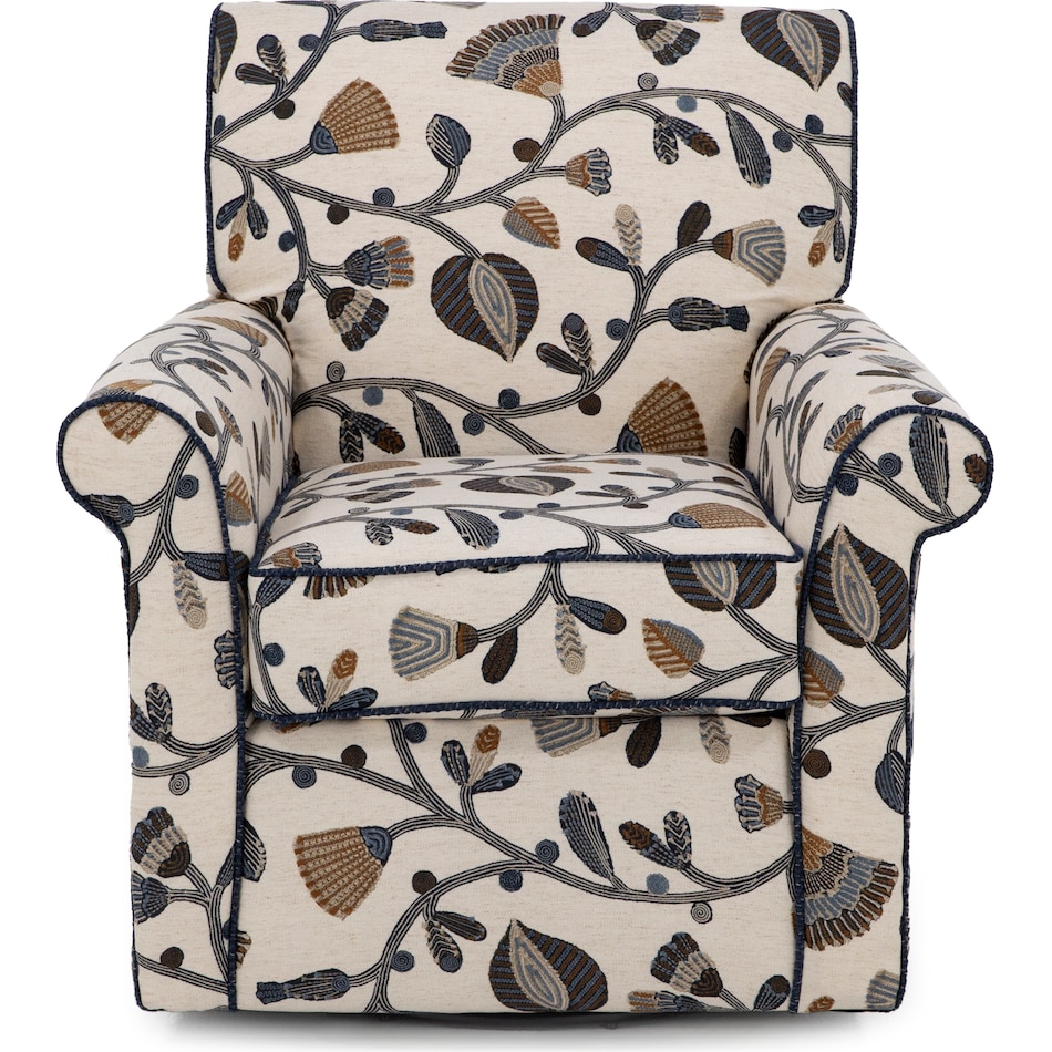 cord rosebell tapestry swivel chair z  