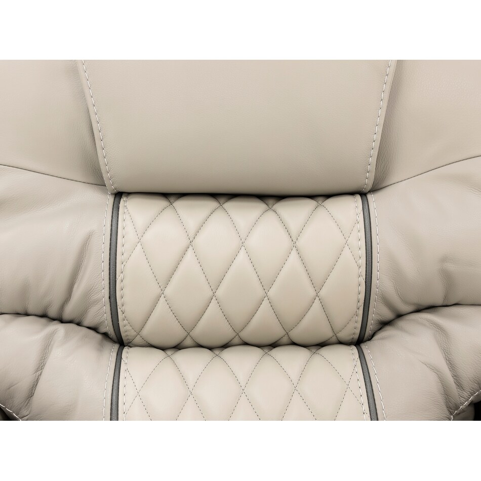 cori beige recliner   