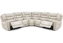 cori grey mtn lth sectional piece pkg  