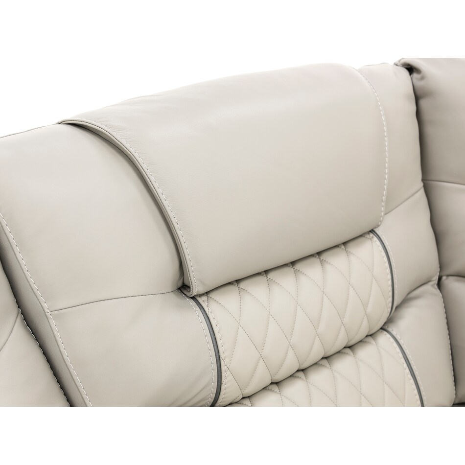 cori grey mtn lth sectional piece pkg  