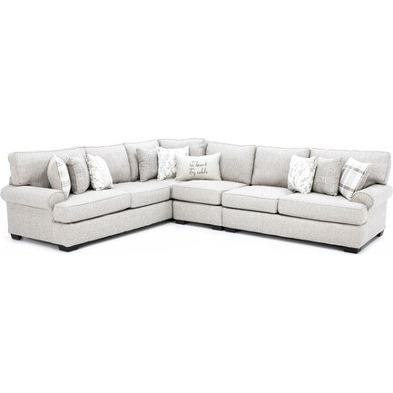 Hickory Homestead 3-Pc. Sectional