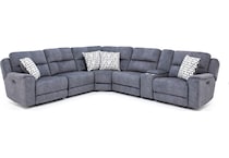 corinthian blue mtn fab sectional pk  
