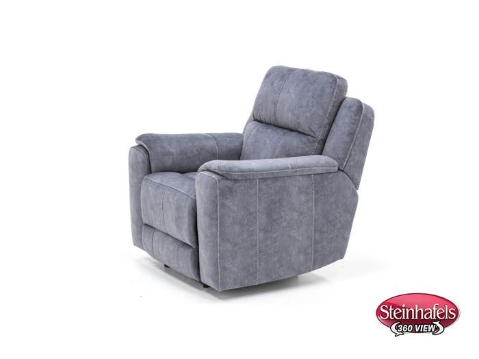 corinthian blue recliner  image   