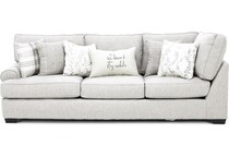 corinthian brown sta fab sectional pieces zpkg  