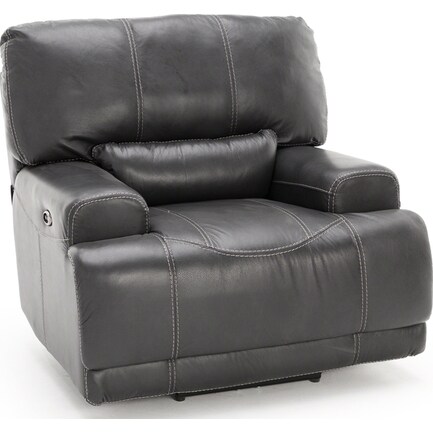 Plateau Leather Power Recliner