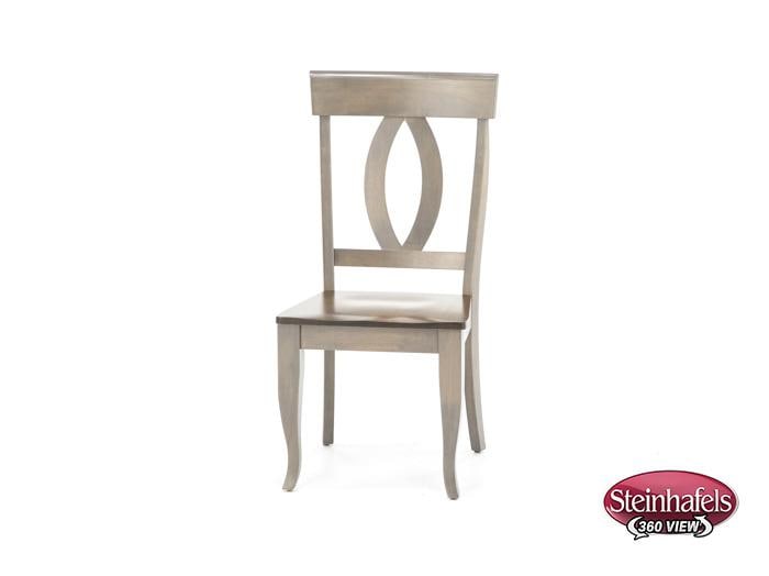 cosh brown inch standard seat height side chair  image   