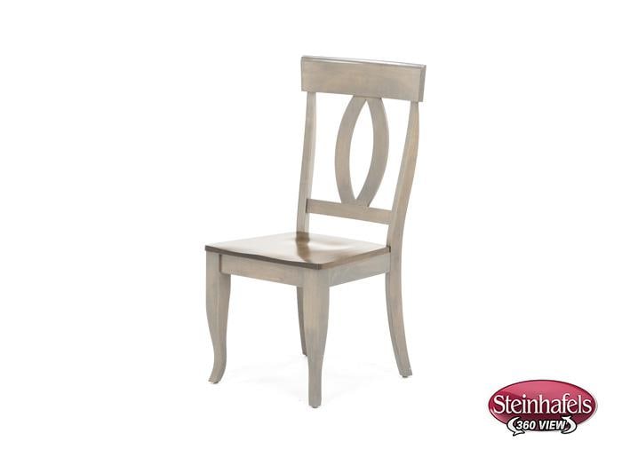 cosh brown inch standard seat height side chair  image   