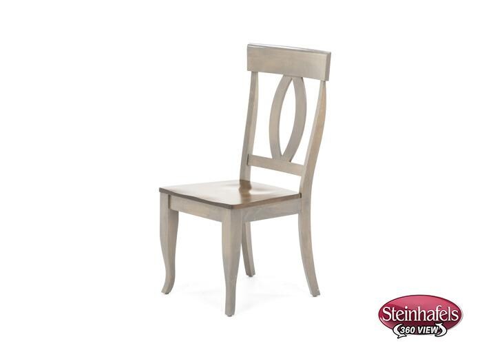 cosh brown inch standard seat height side chair  image   