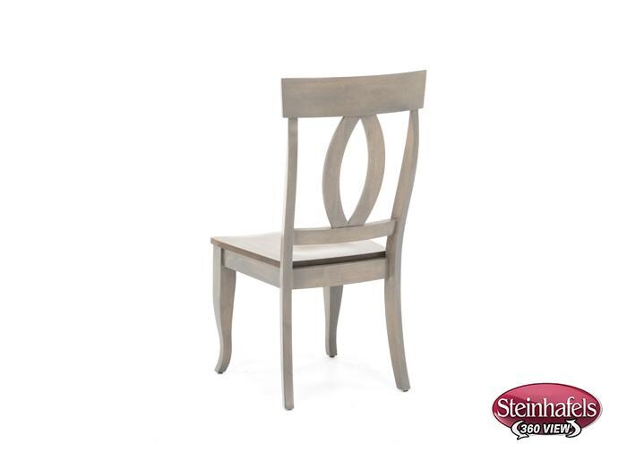 cosh brown inch standard seat height side chair  image   