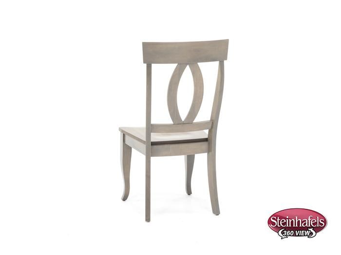 cosh brown inch standard seat height side chair  image   
