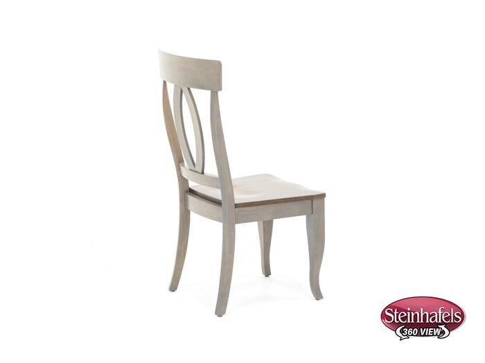 cosh brown inch standard seat height side chair  image   
