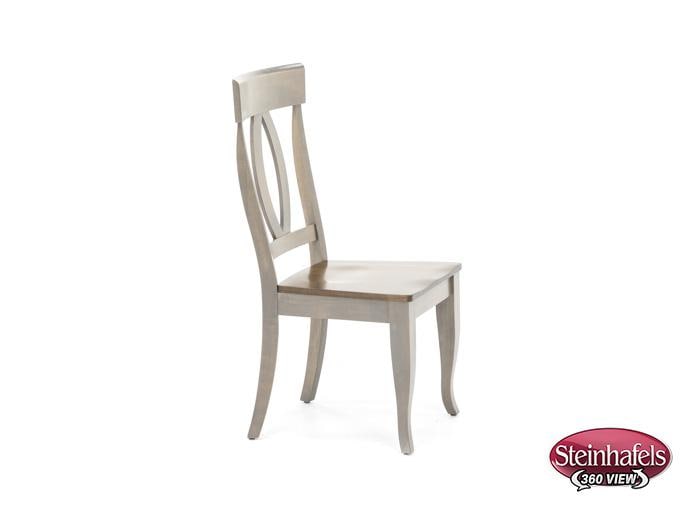 cosh brown inch standard seat height side chair  image   