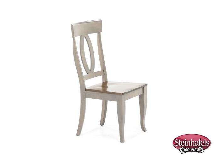 cosh brown inch standard seat height side chair  image   