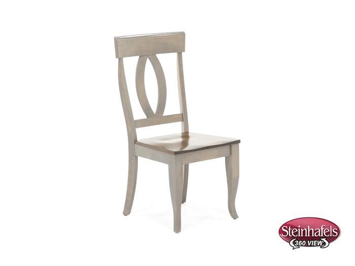 cosh brown inch standard seat height side chair  image   