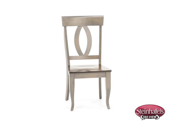 cosh brown inch standard seat height side chair  image   
