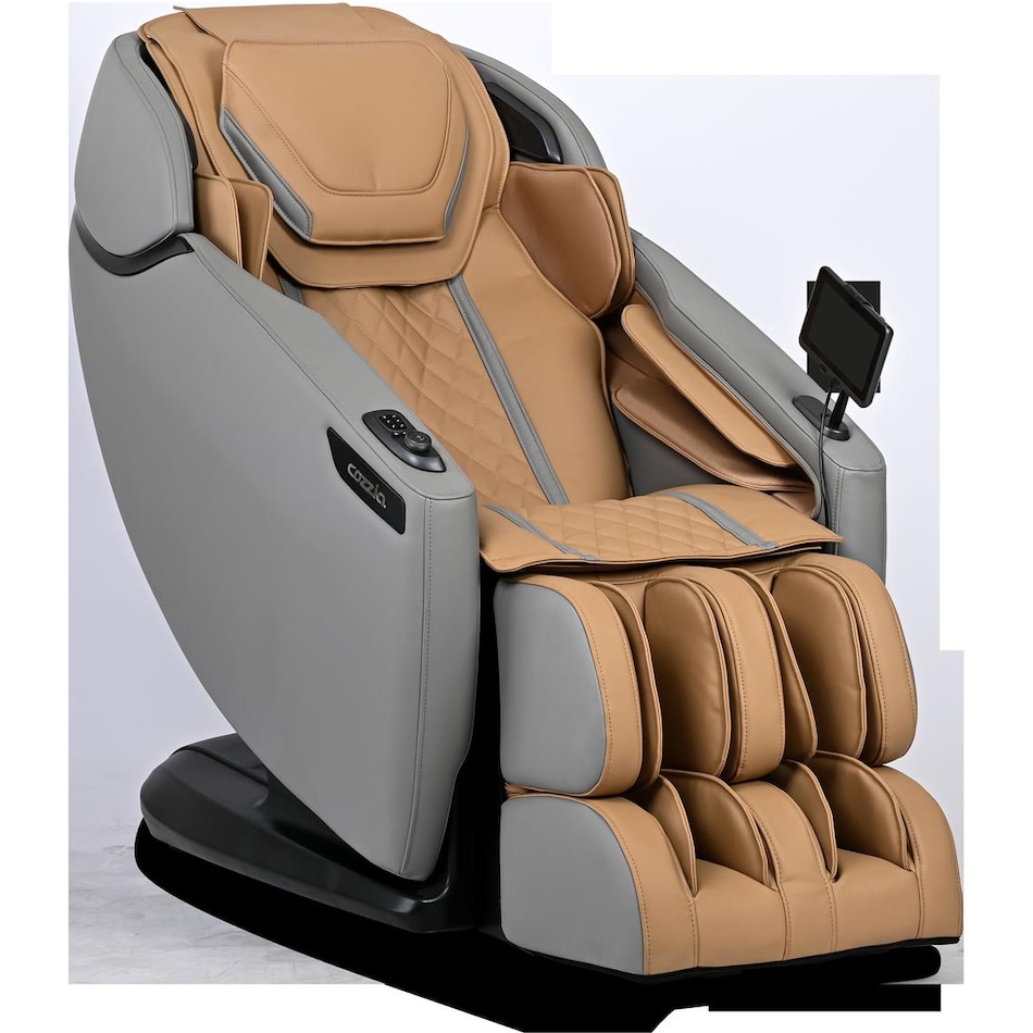 cozz  light cappuccino gray recliner mto  