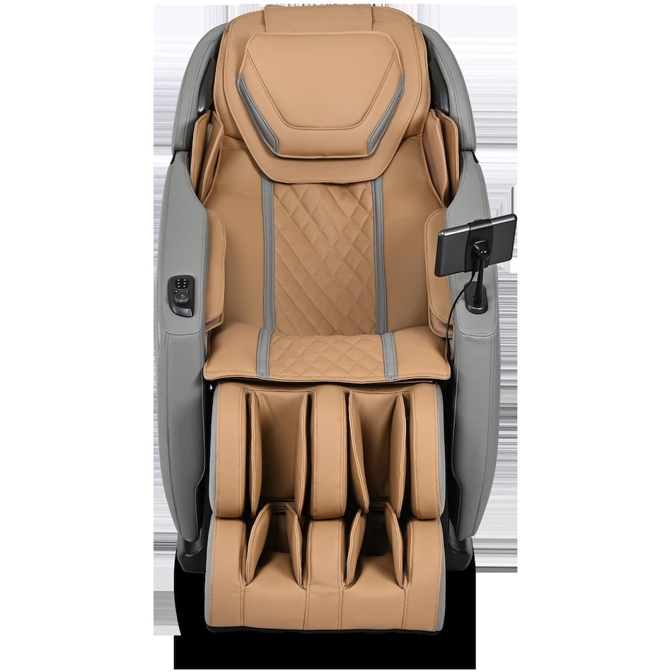 cozz  light cappuccino gray recliner mto  