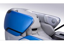 cozz blue & silver recliner pkg  