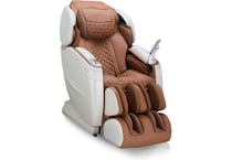 cozz cappuccino & pearl white combo recliner pkg  