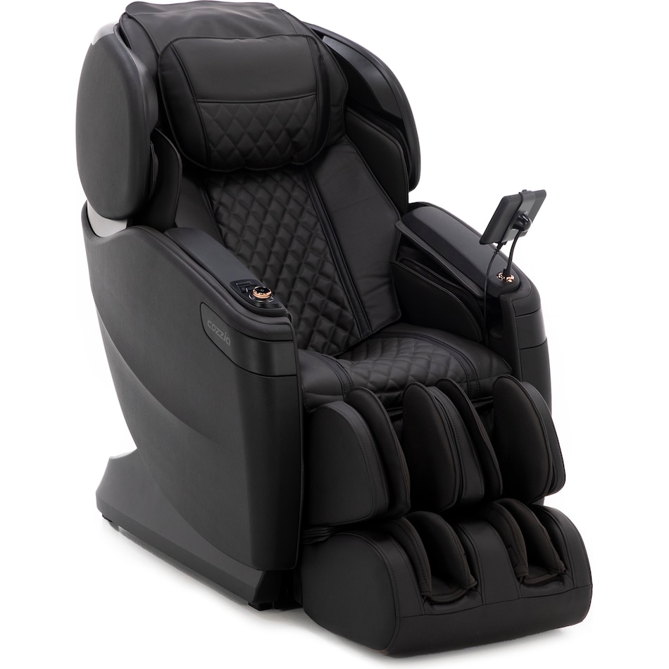 cozz espresso & black pearl combo recliner zpkg  