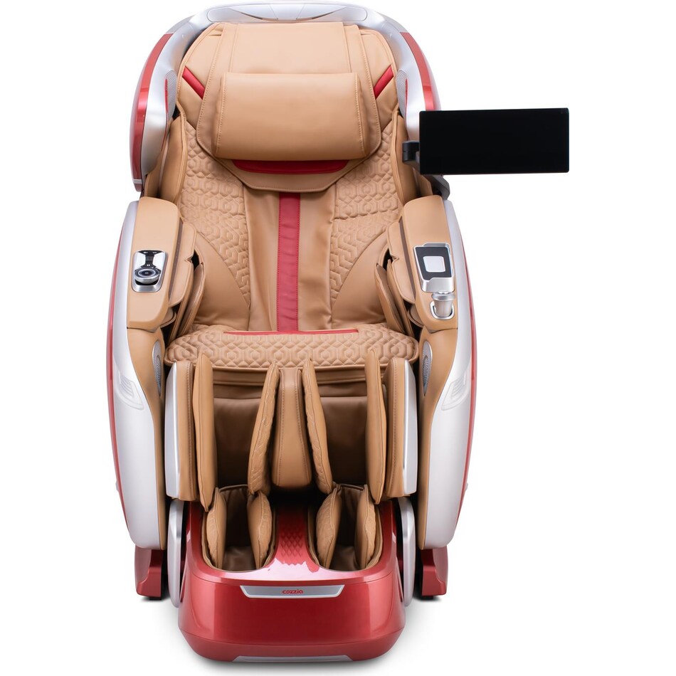 cozz scarlet & silver recliner pkg  