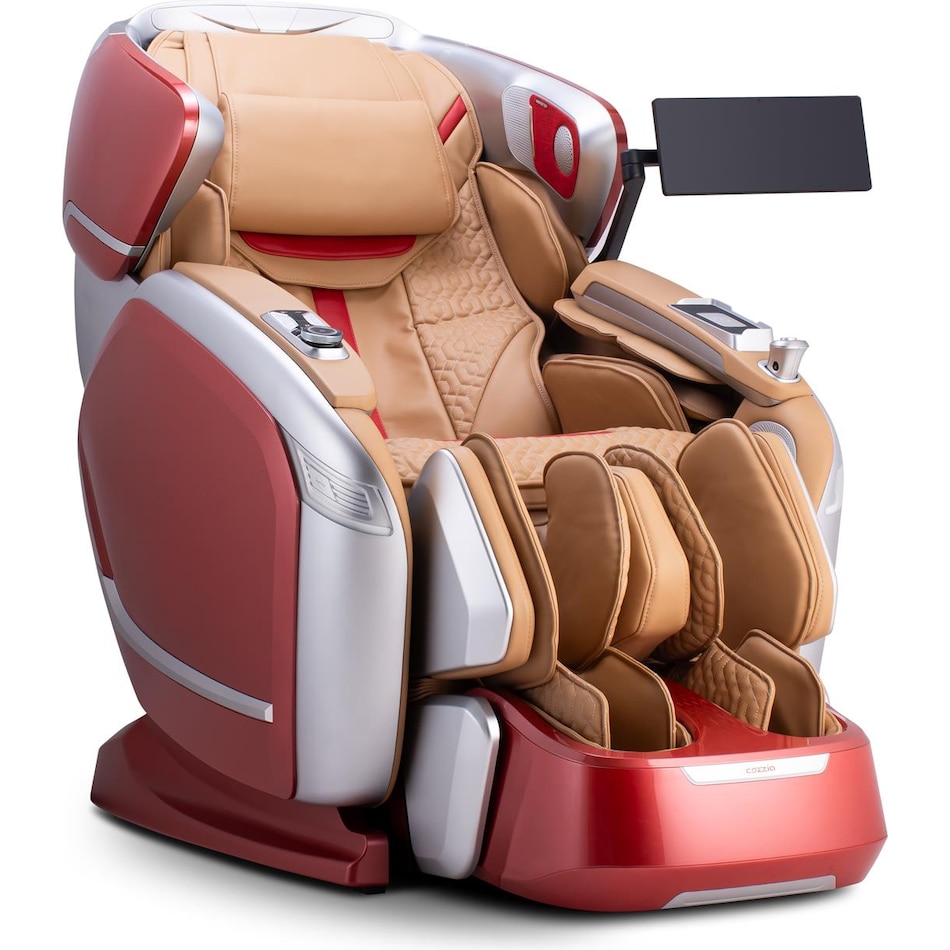 cozz scarlet & silver recliner pkg  