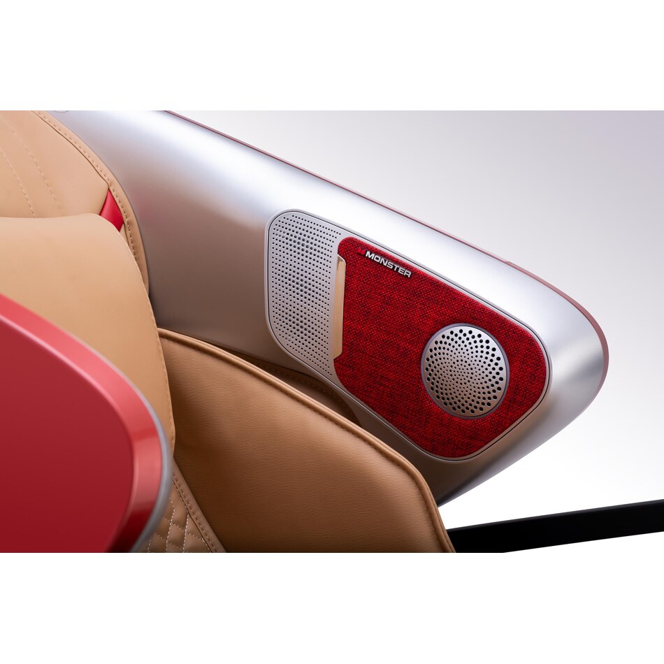 cozz scarlet & silver recliner pkg  