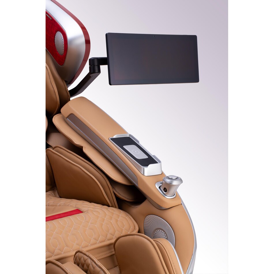 cozz scarlet & silver recliner pkg  