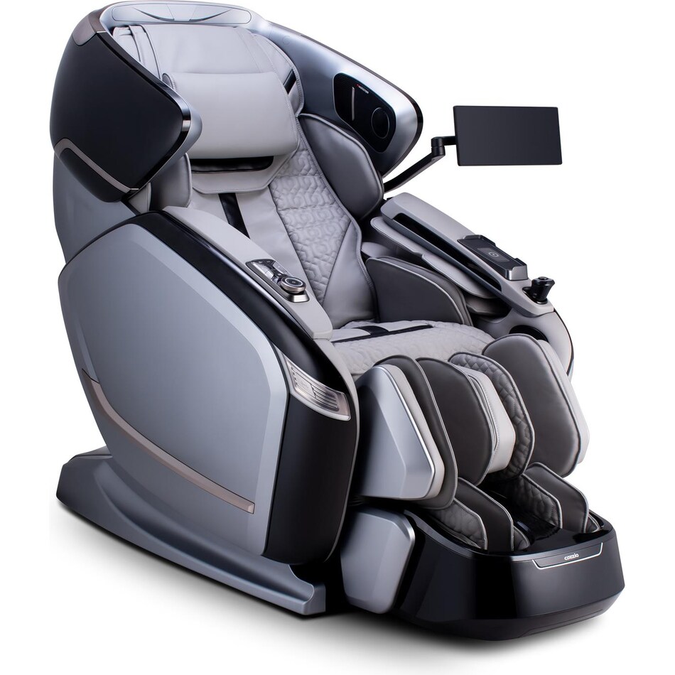 cozz silver & black recliner pkg  