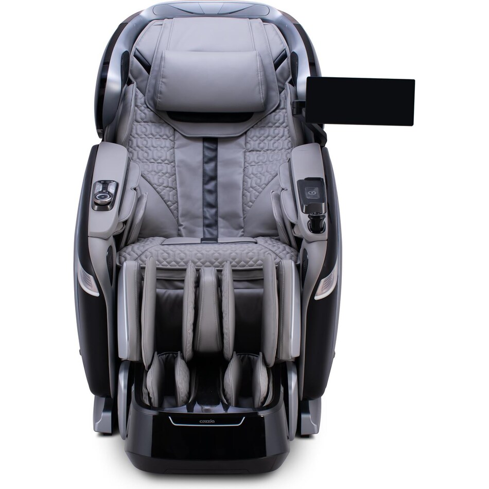 cozz silver & black recliner pkg  