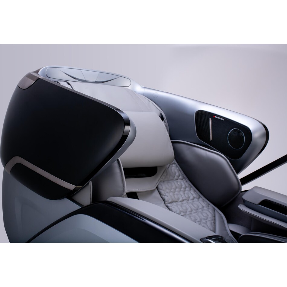 cozz silver & black recliner pkg  