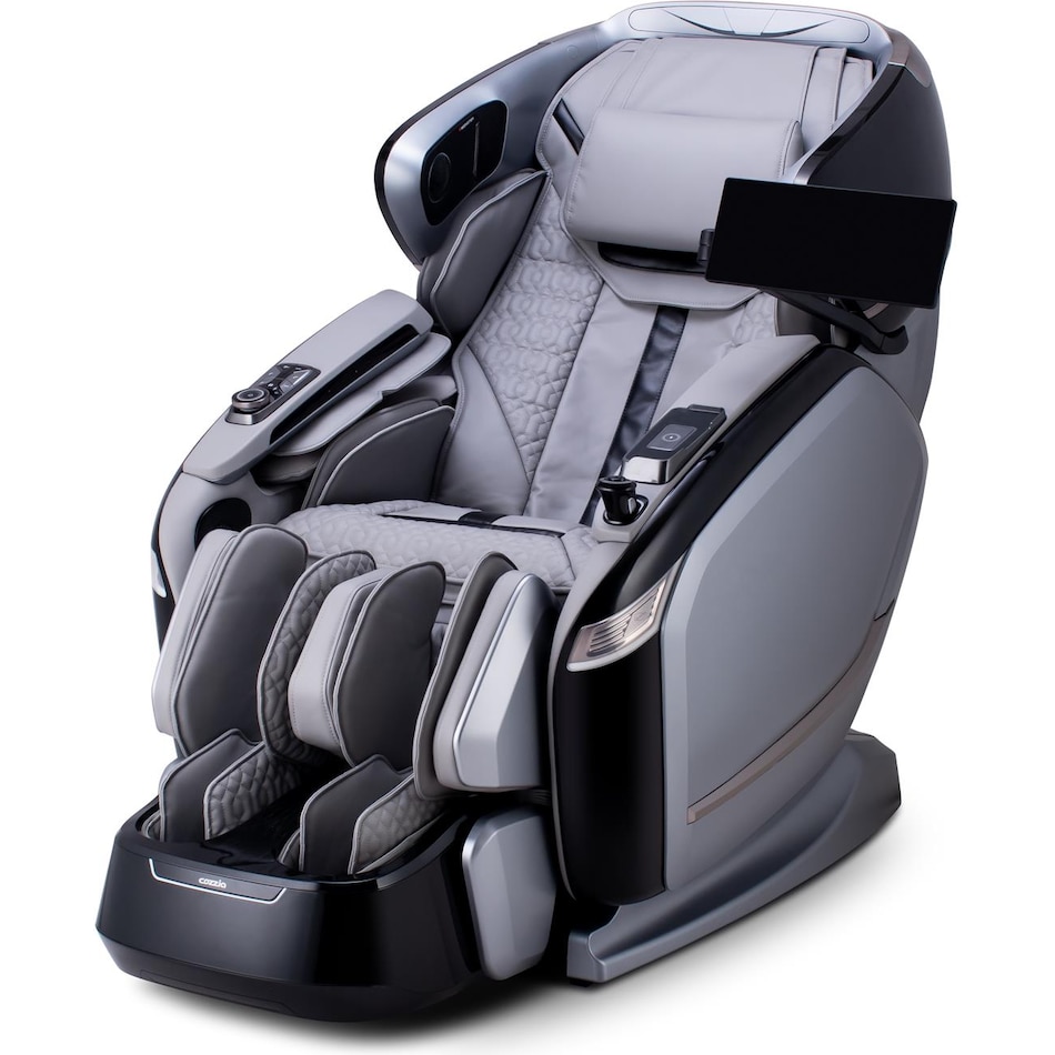 cozz silver & black recliner pkg  