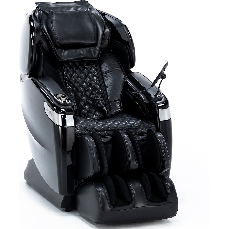 cozzia black recliner zpkg  