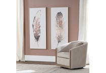 cres beige paintings set  