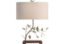cres beige table lamp   