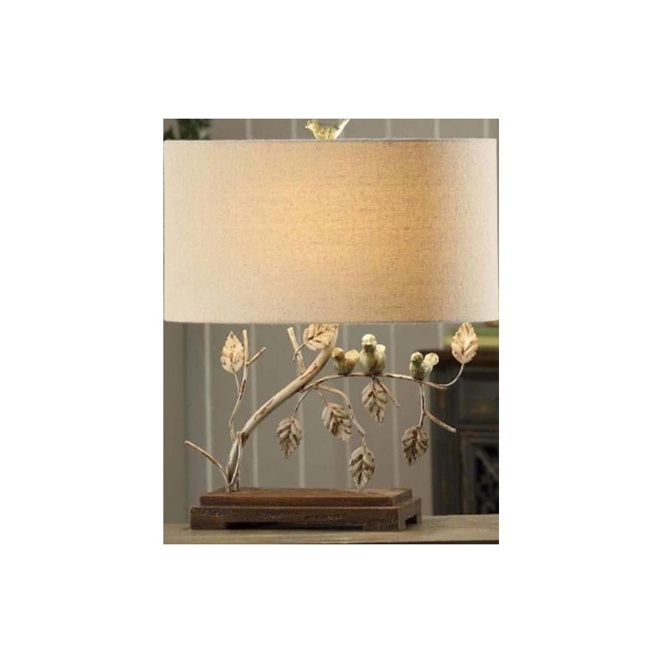 cres beige table lamp   