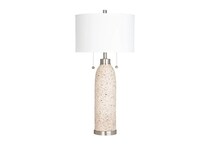 cres beige table lamp   