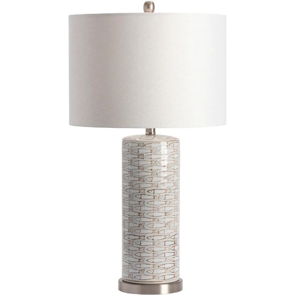cres beige table lamp   